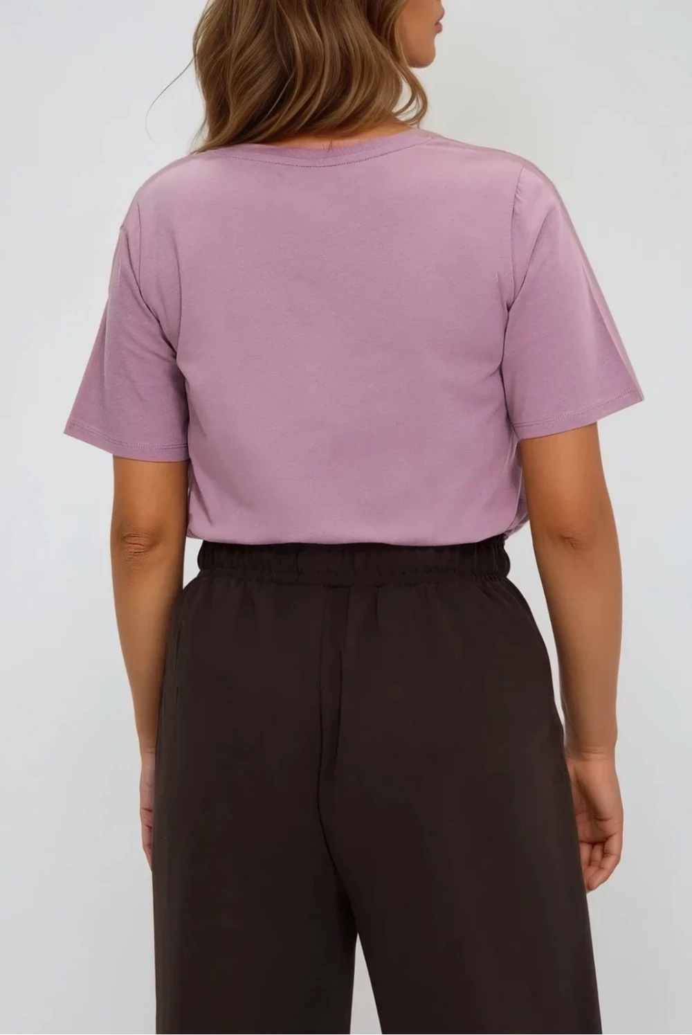 Marisse Plain Pink Blouse