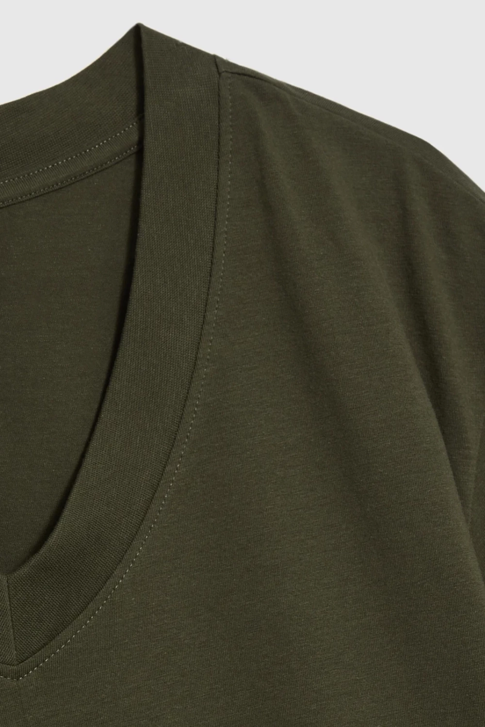 Marisse Olive V-Neck T-Shirt