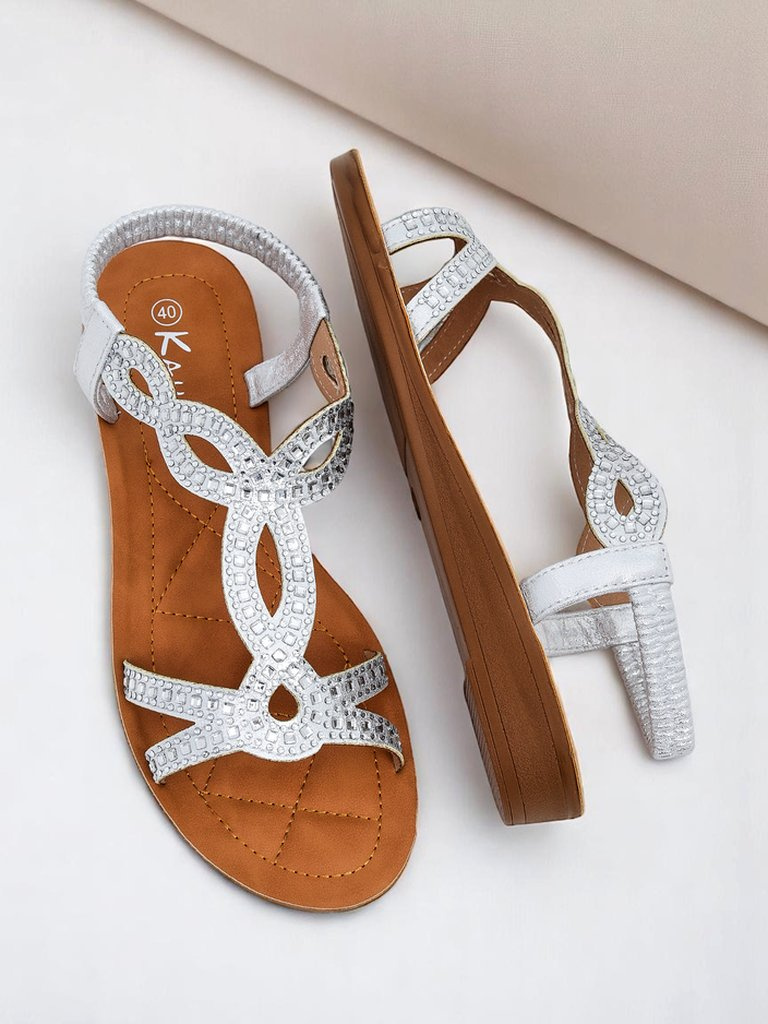 Resti Lola Grace Women's Royal Fashion Sandals with Decorative Straps
