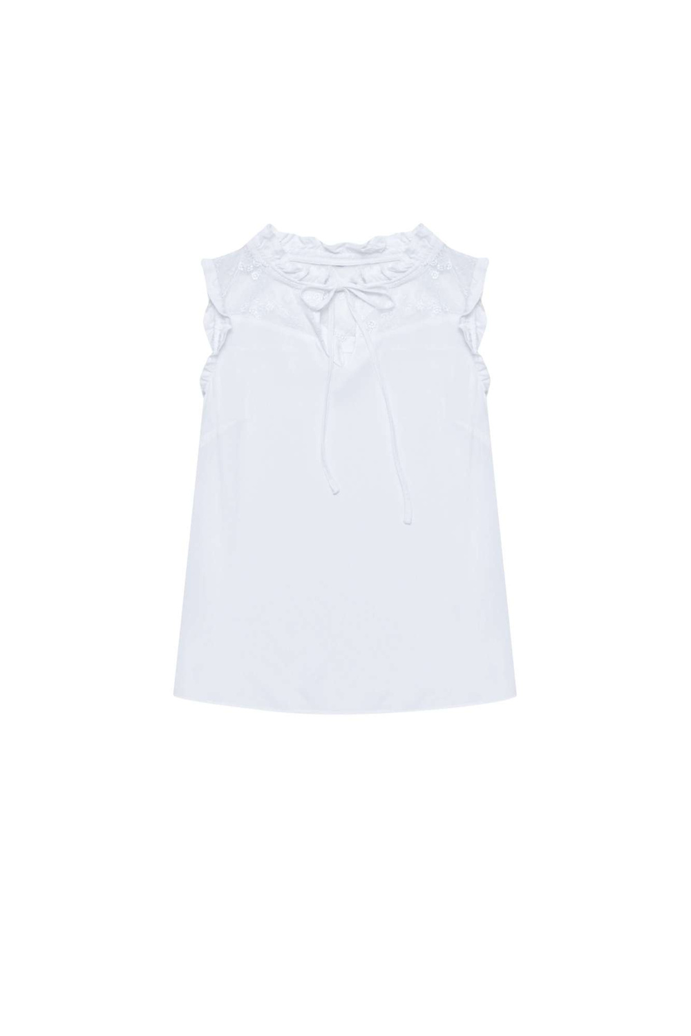 WOMEN'S SHIRT L-KO-3759 WHITE