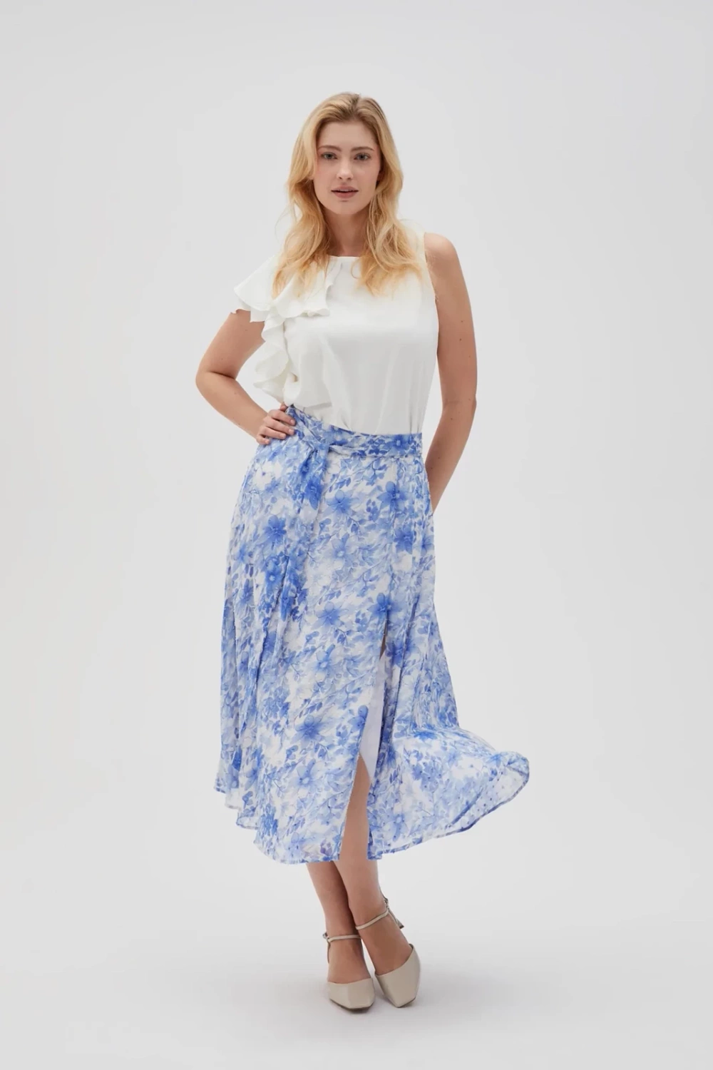 Marisse Women&#039;s Skirt L-Sc-4610 L.Blue