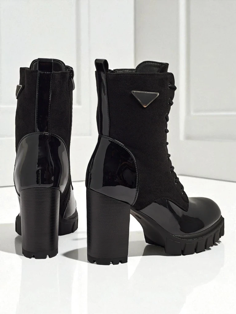 Resti Women's Event Bramble Eco-Suede Heeled Ankle Boots