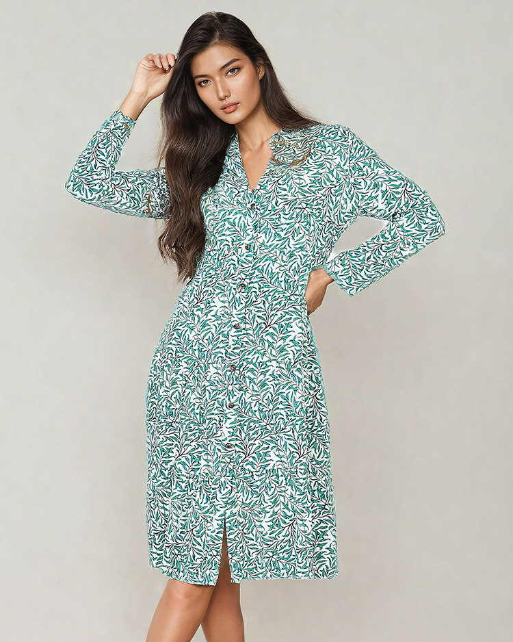 Resti Women's midi dress with print