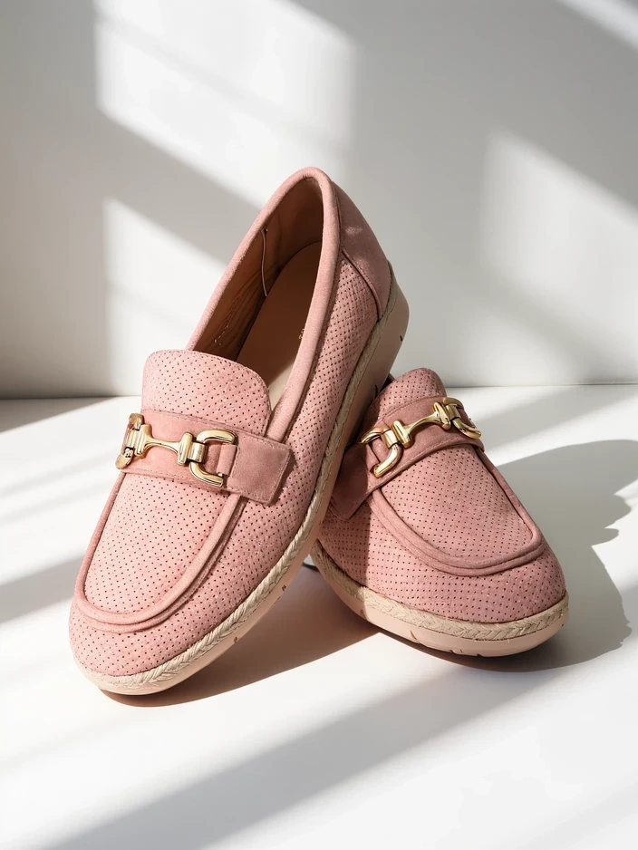 Resti Women&#039;s flats with a decorative detail on the toe