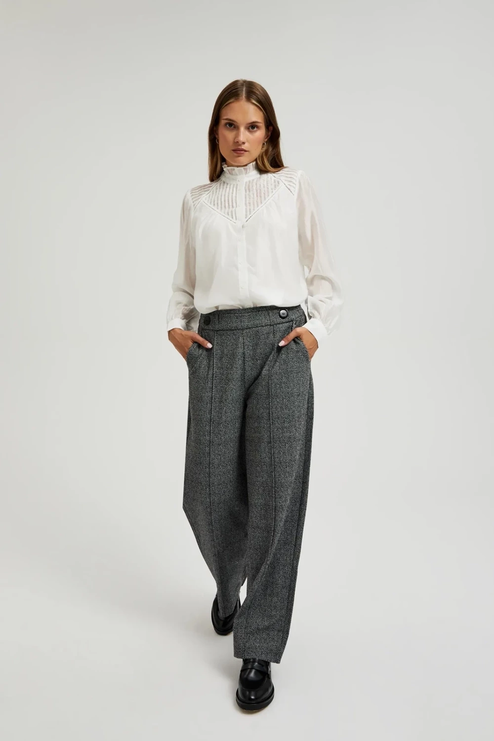 Marisse Women's Trousers Z-Sp-4508 D.Grey