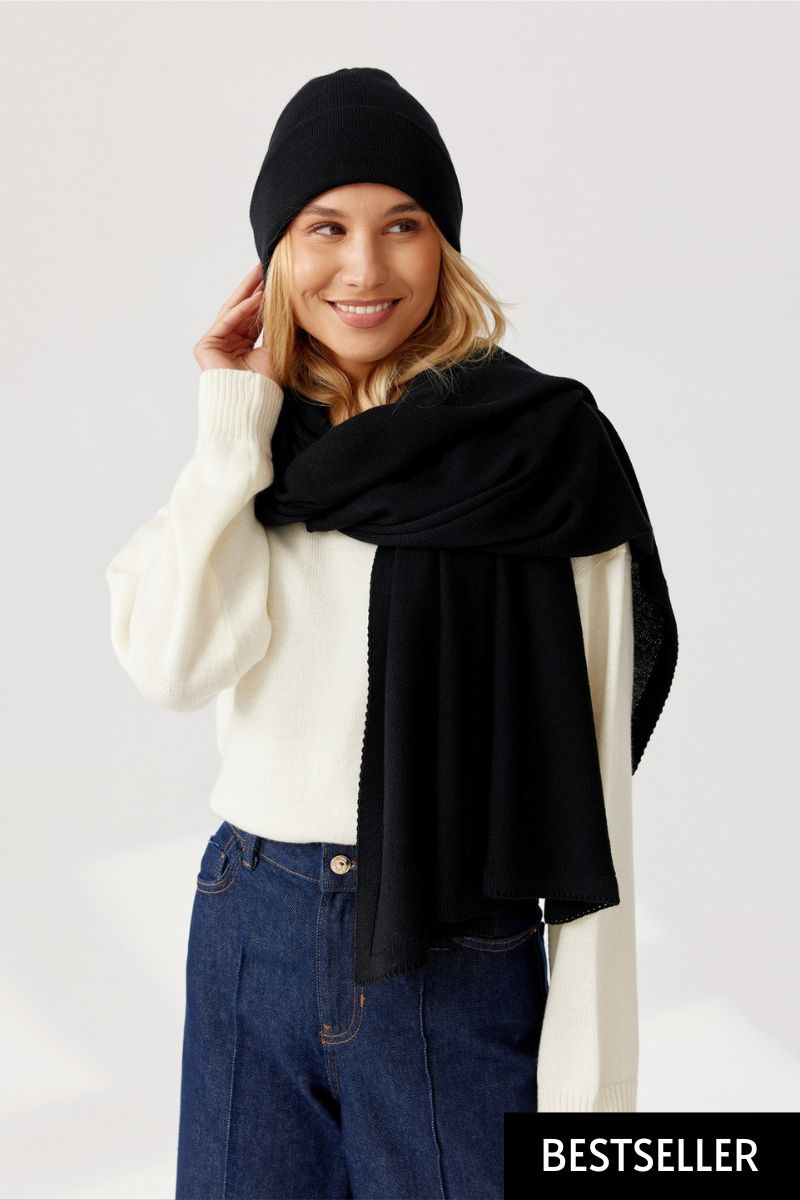 Dámsky šál Ander PENELOPE z merino vlny