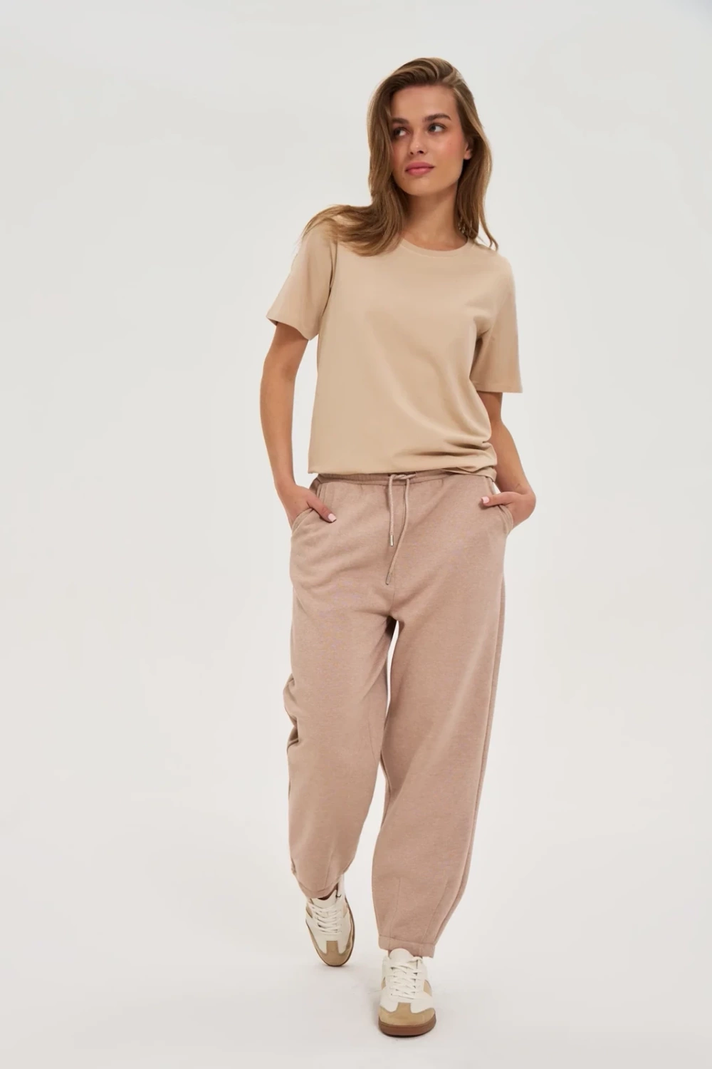 Marisse WOMEN&#039;S JOGGING PANTS Z-DR-4800 L.BROWN MEL