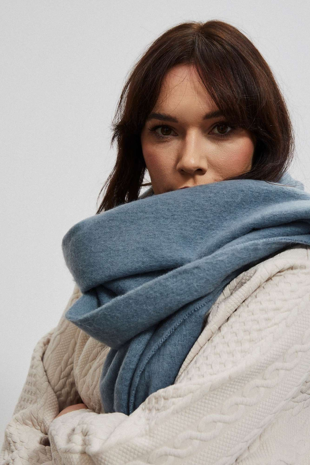 Marisse Blue scarf