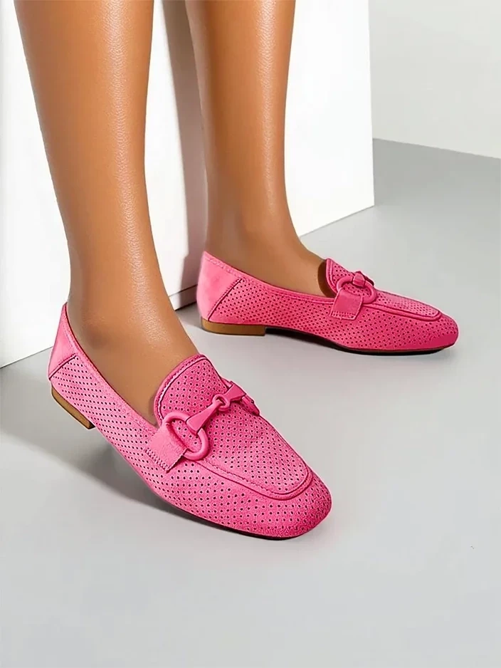 Resti Perforated womens moccasins Laamba