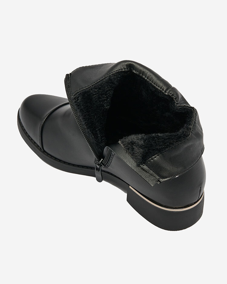 Resti Black women&#039;s boots a&#039;la sztyblety Orlaa