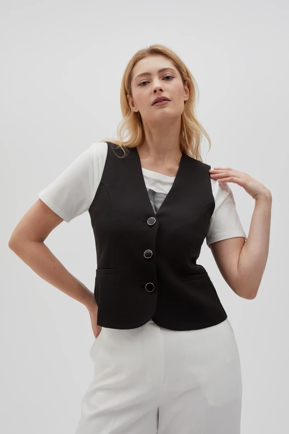 Marisse Women's Jacket L-Ka-4615 Black