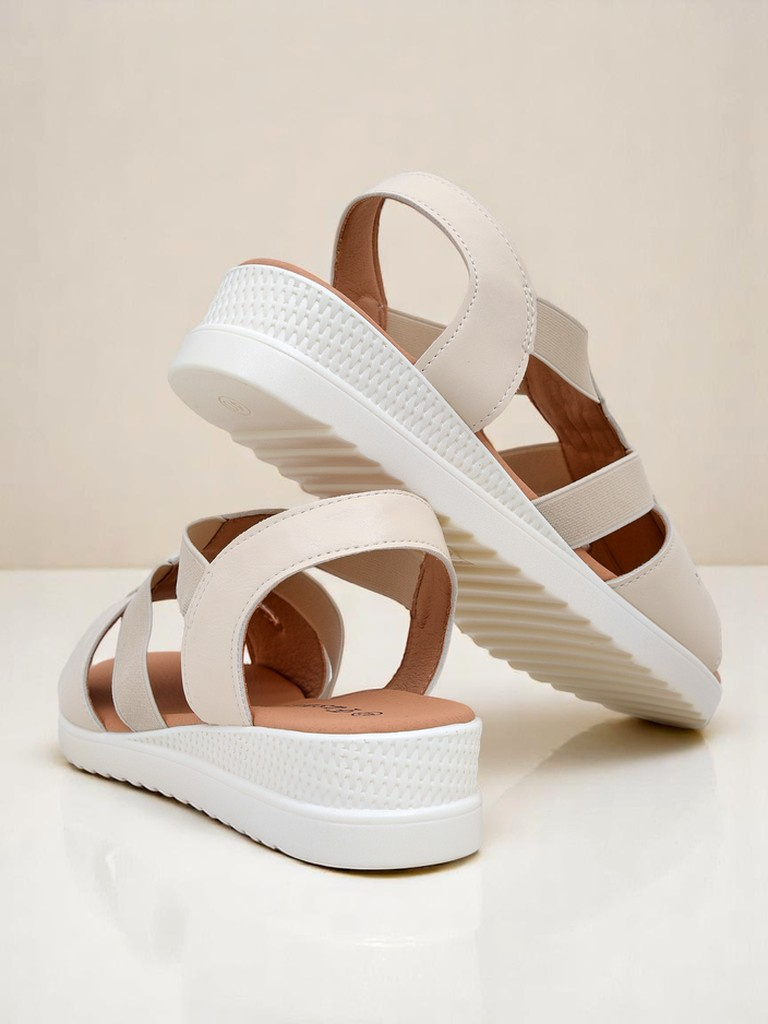 Resti Royal Fashion Women&#039;s Sora Low Wedge Sandals