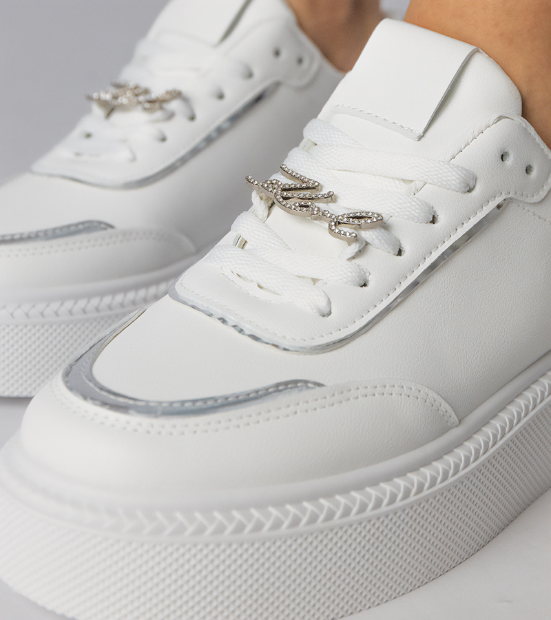 marka niezdefiniowana Pink transparent high heel sandals with rhinestones Kloksi