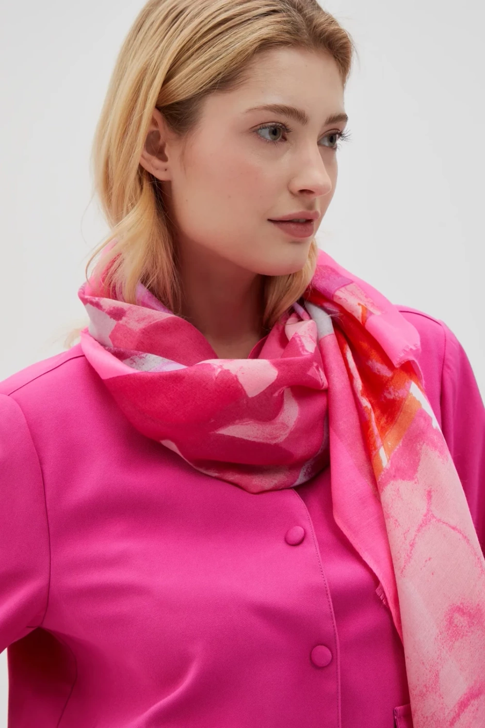 Marisse Women&#039;s Scarf L-Sz-4603 Pink