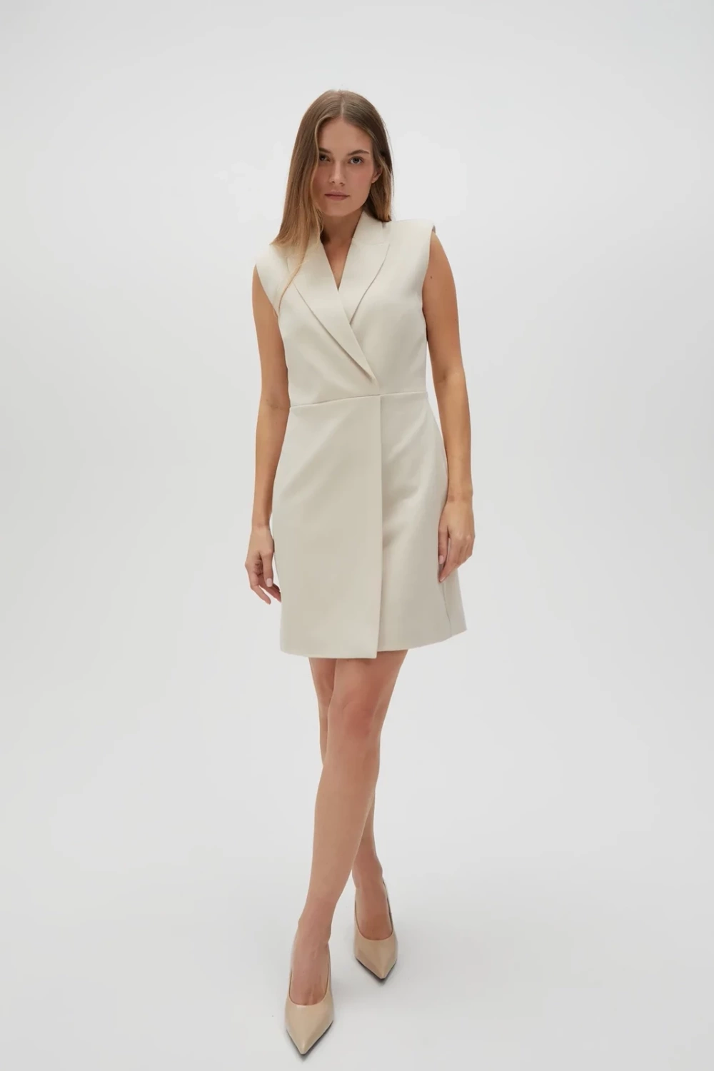 Marisse Women&#039;s Dress L-Su-4633 L.Beige