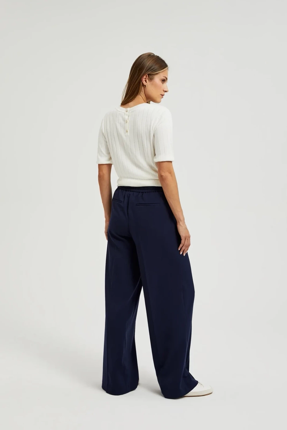 Marisse Women's Trousers Z-Sp-4531 Dark Navy