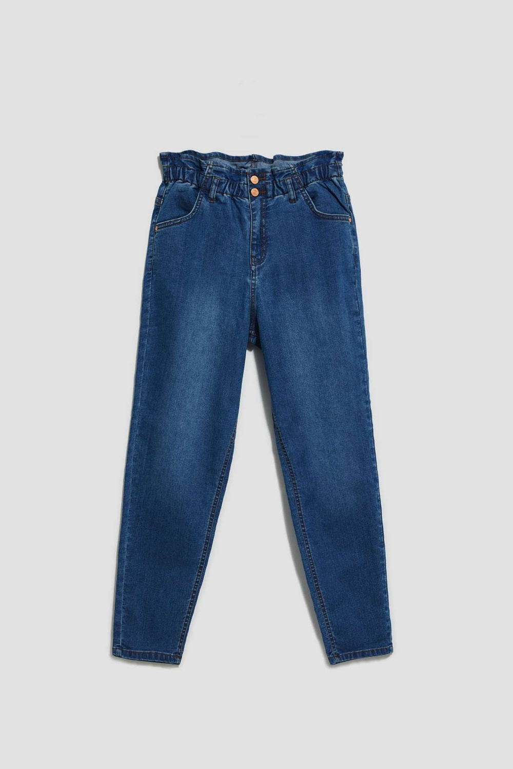 WOMEN'S JEANS L-JE-4015 D.Blue