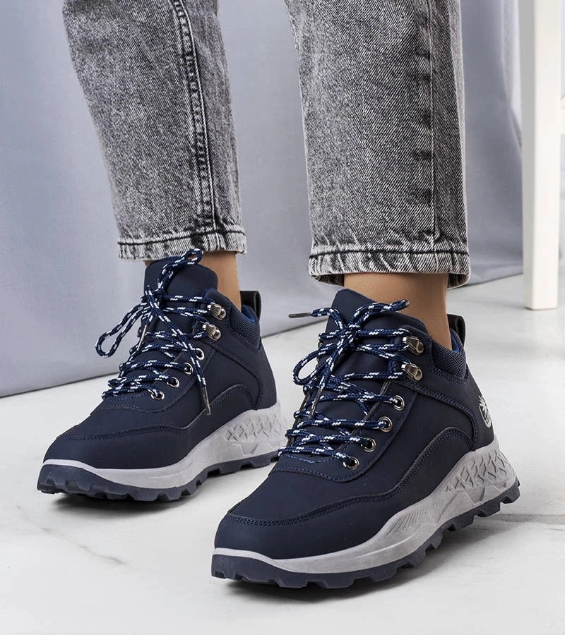 Gemre Cizme de vânătoare izolate pentru femei Durani albastru marin Durani