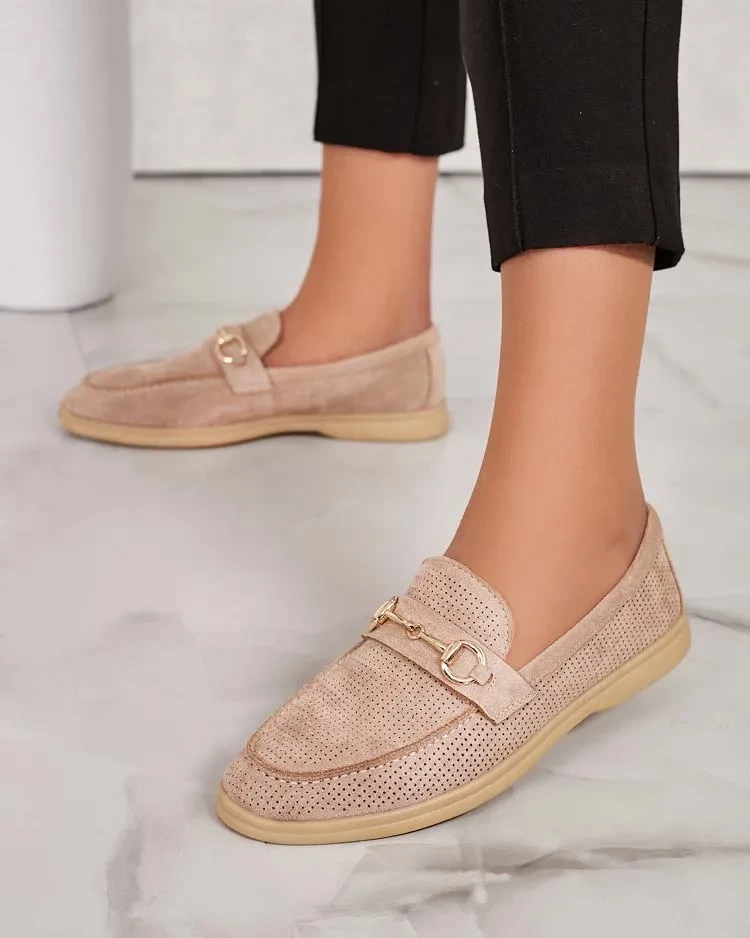 Resti Suede women's moccasins Siezin