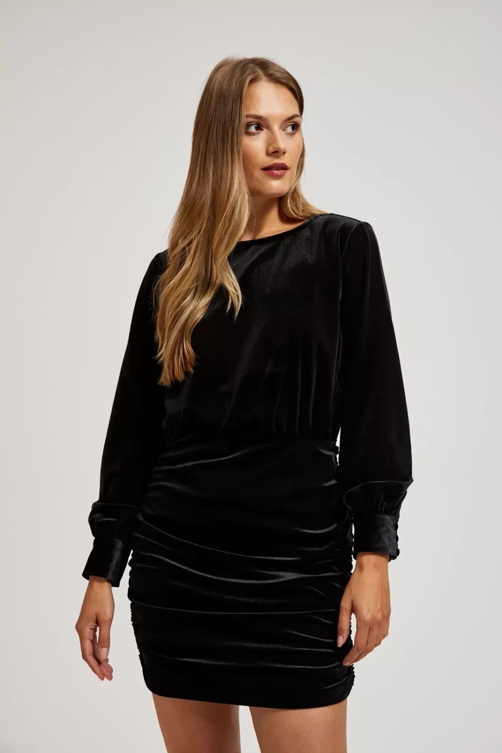 Marisse Velvet Mini Dress
