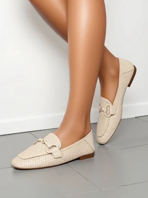 Resti Perforated womens moccasins Laamba