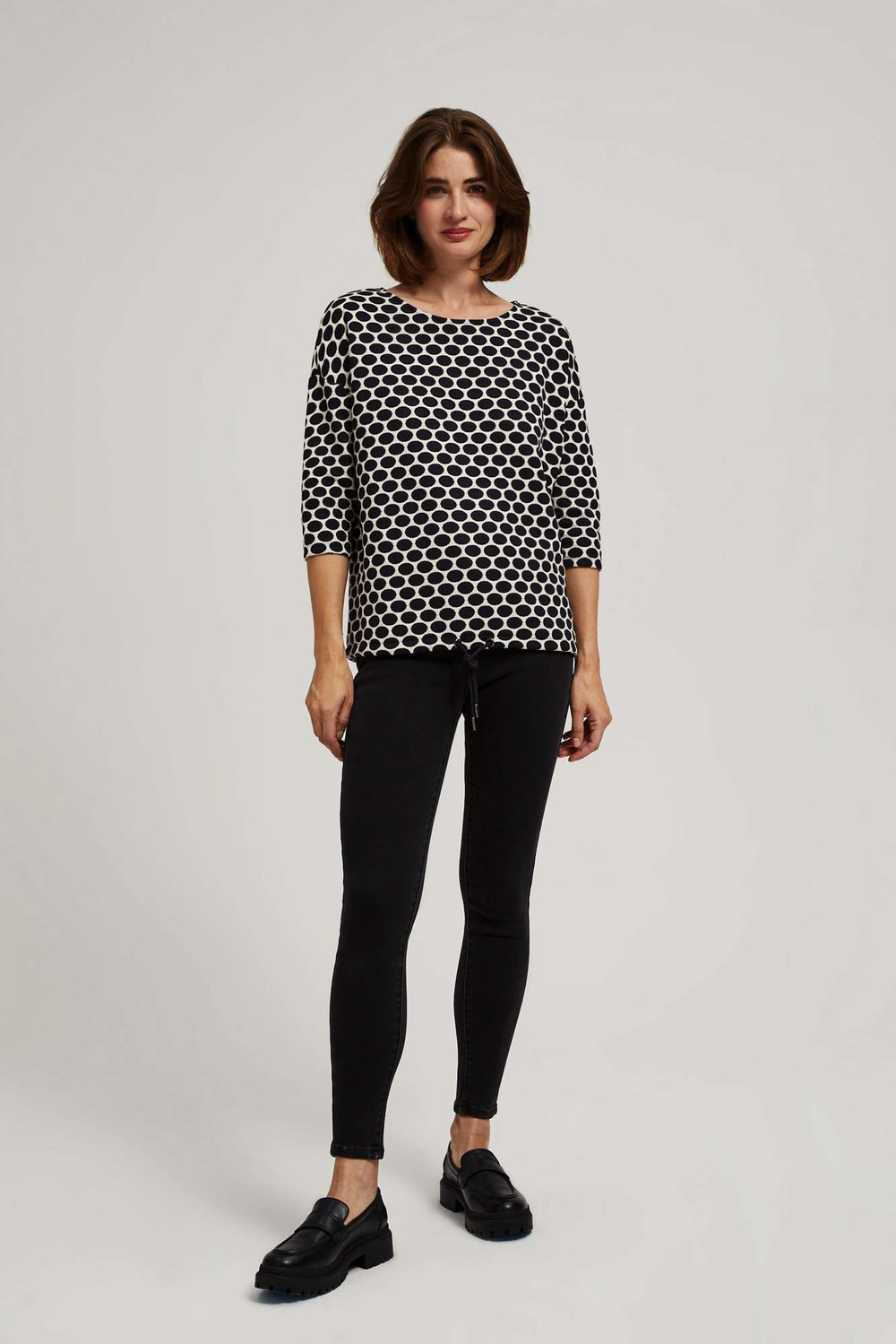 Marisse Black Skinny Jeans With Push-Up Effect