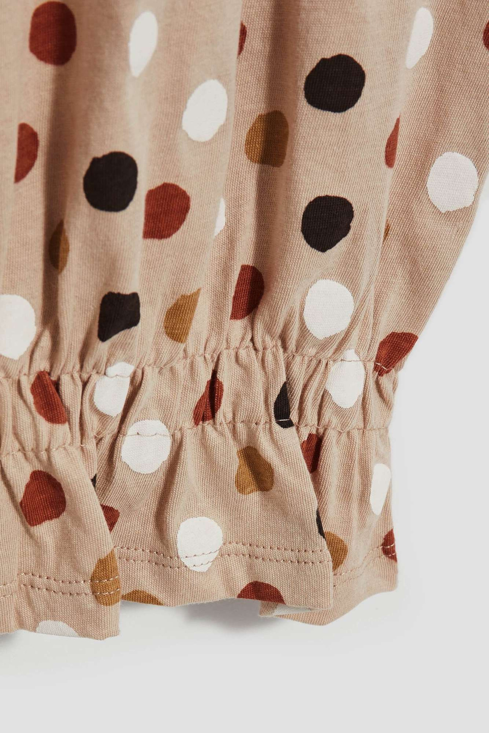 WOMEN'S T-SHIRT L-TS-4053 L.Beige