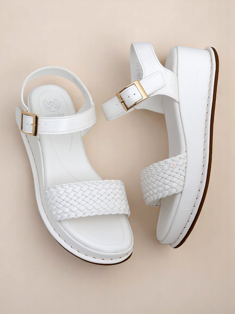 Resti Royal Fashion Women's braided wedge sandals, Fiolle style