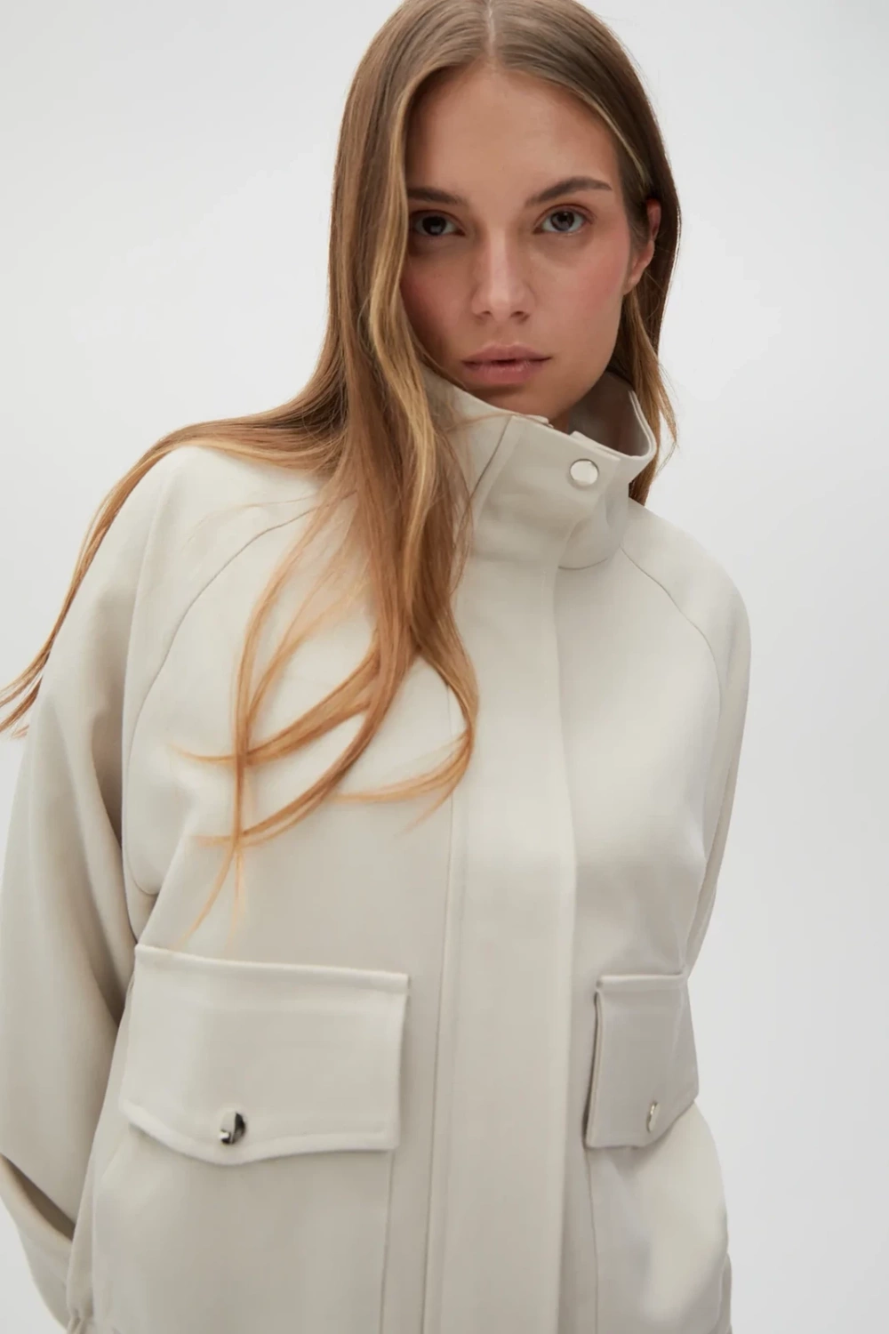 Marisse Women's Jacket L-Ku-4613 L.Beige