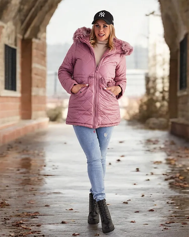 Resti Women's double-sided jacket in pink