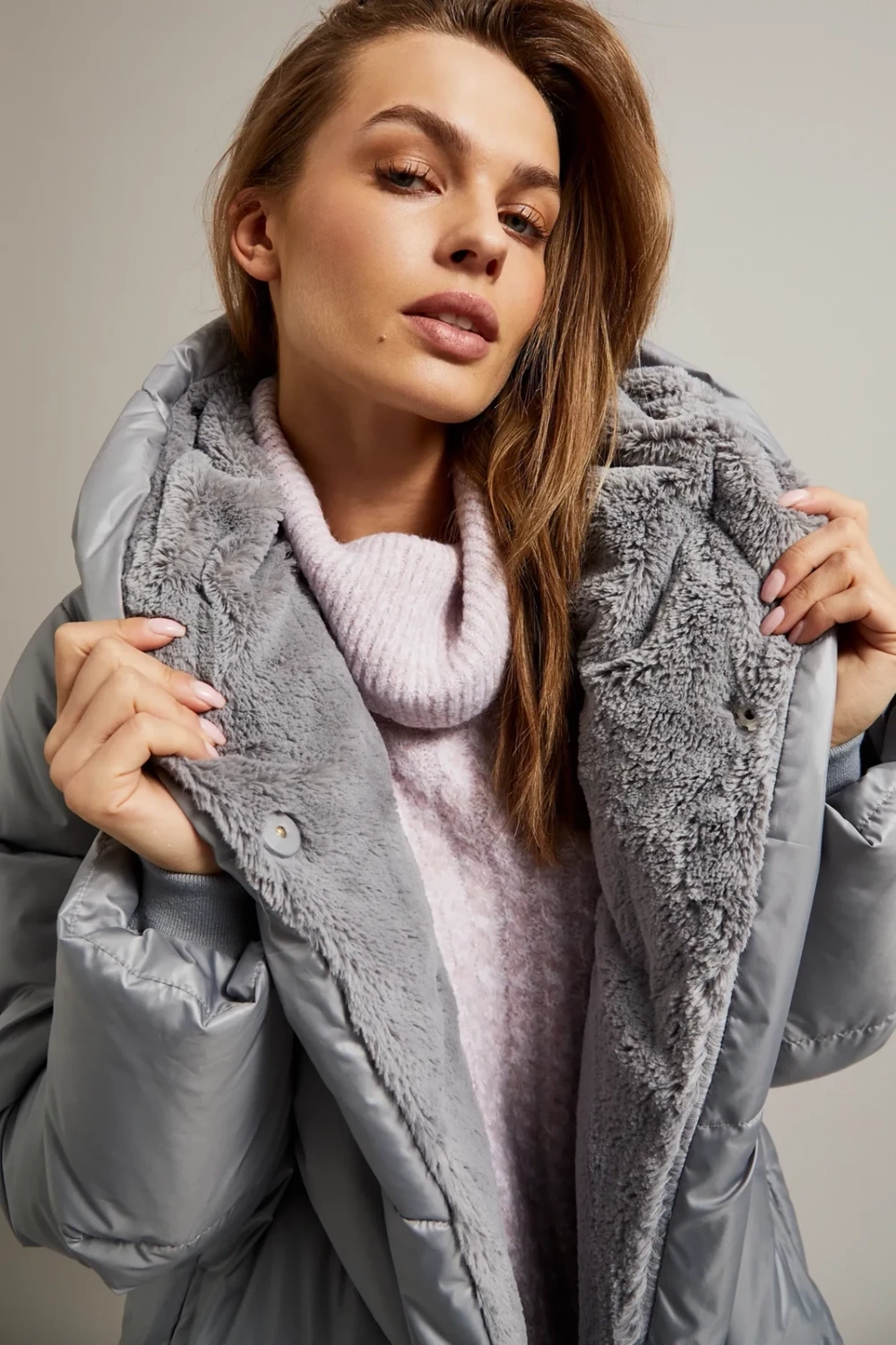 Marisse Women's Jacket Z-Ku-4513 Grey