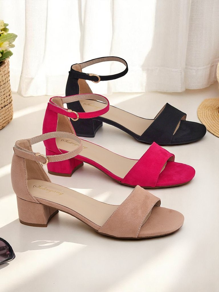 Resti Women&#039;s SoftHeels Low Heel Sandals