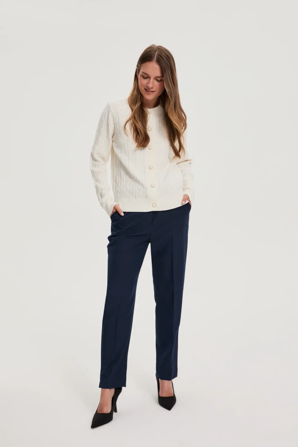 Marisse WOMEN'S PANTS Z-SP-4826 NAVY