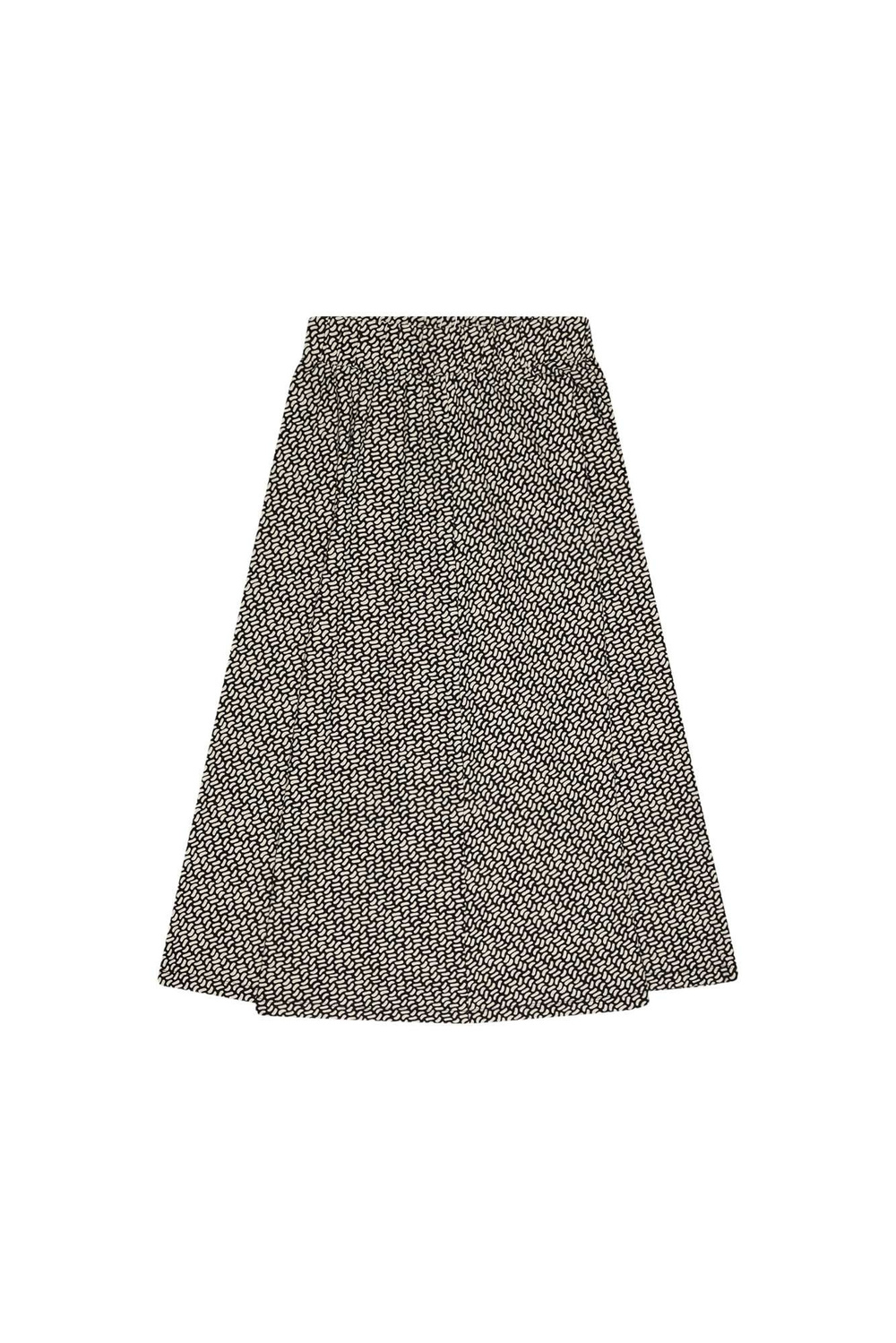 Skirt with a small pattern