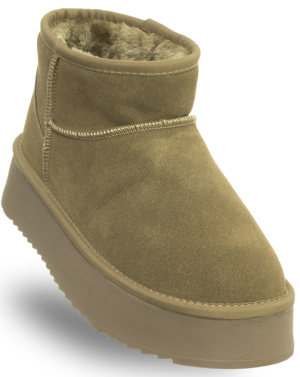 Помпи на платформа SOLO SOPRANI COUTURE, зелени