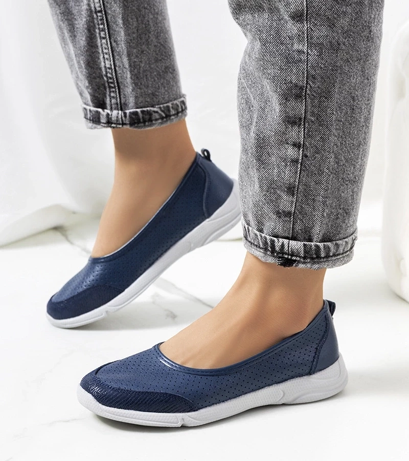 D/CEO Blue Paula ballerinas