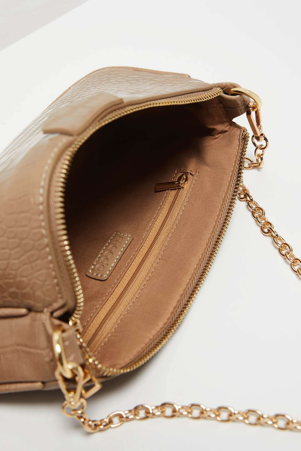 Marisse Dark Beige Shoulder Bag