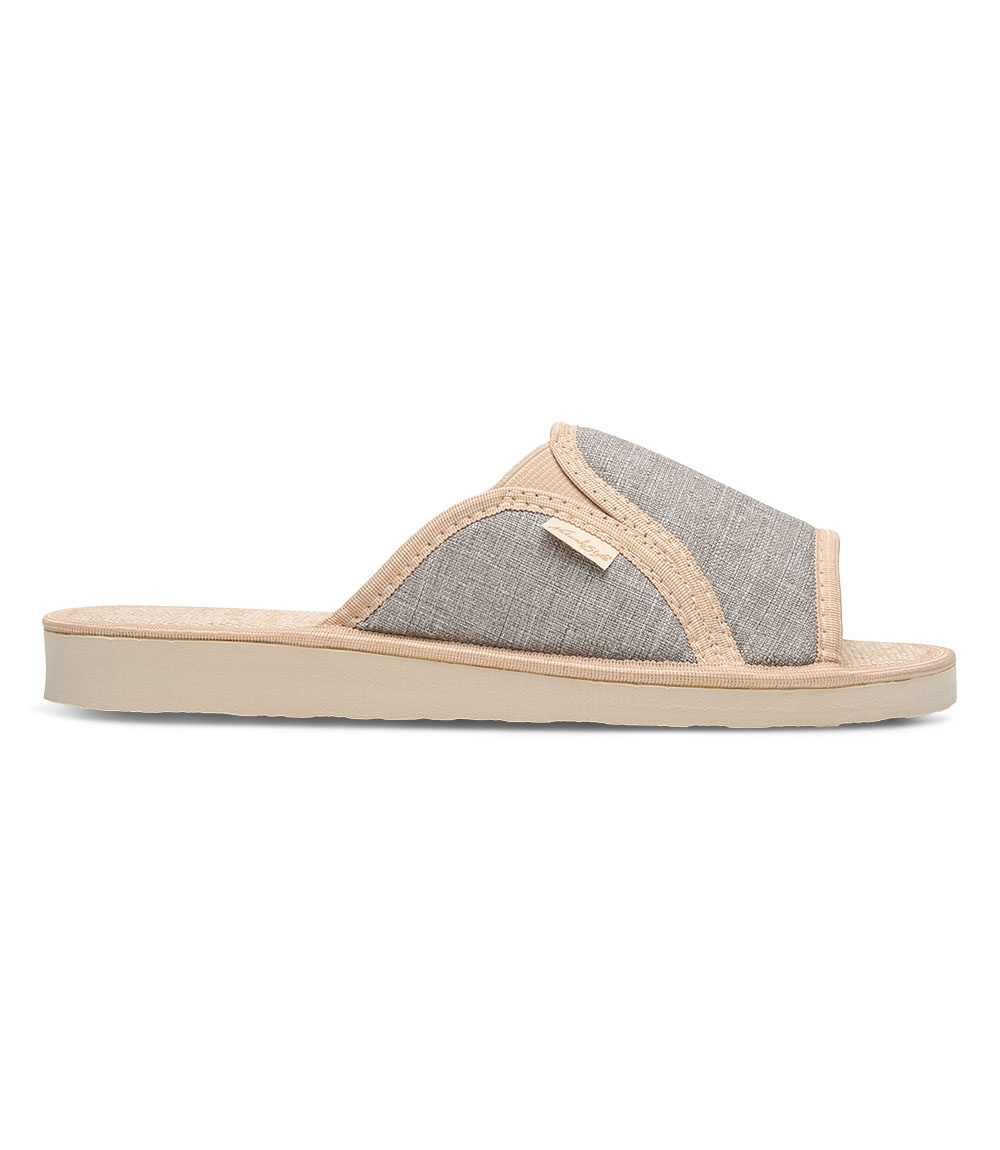 Dámske papuče Natural Style NS-007 Sivobéžové