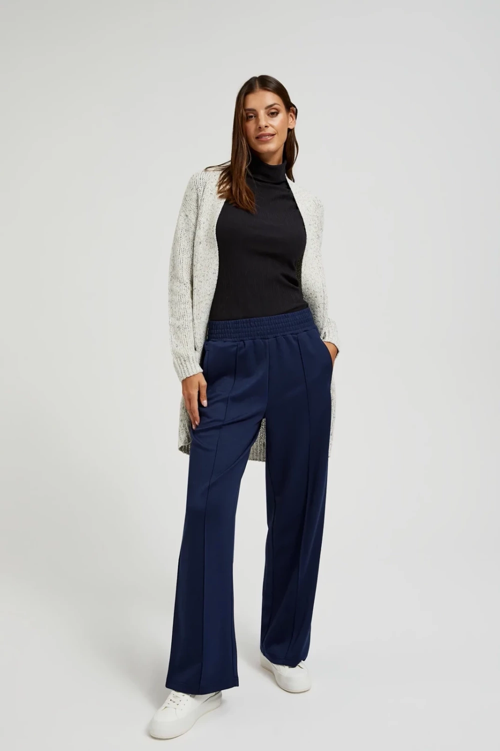 Marisse Womens Trousers Z-Sp-4509 Navy