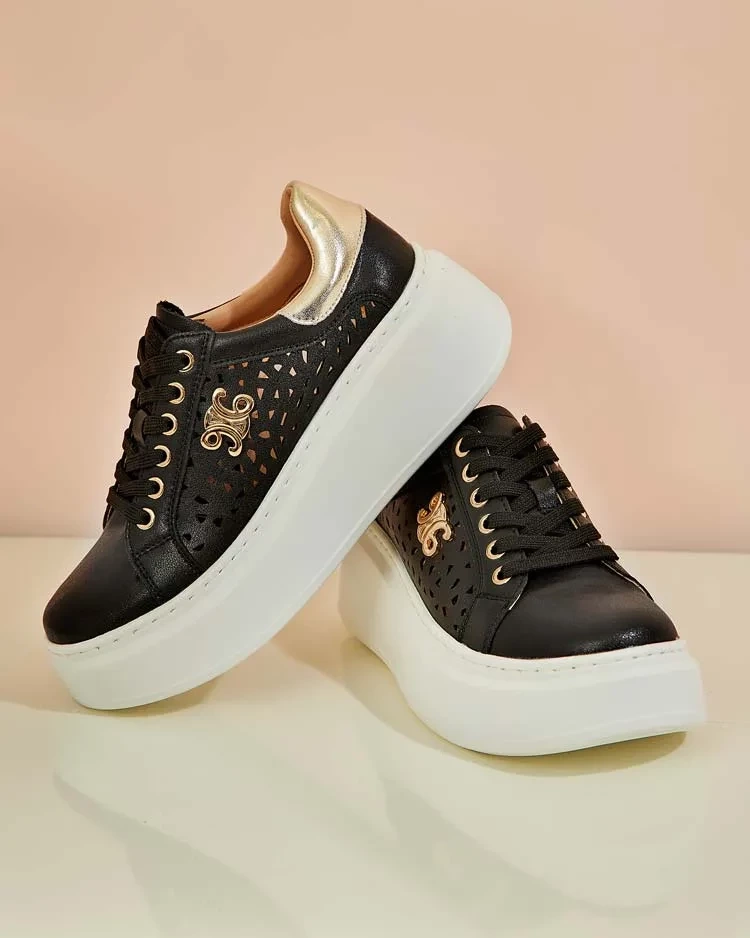 Resti Women's sporty openwork Jovixi sneakers