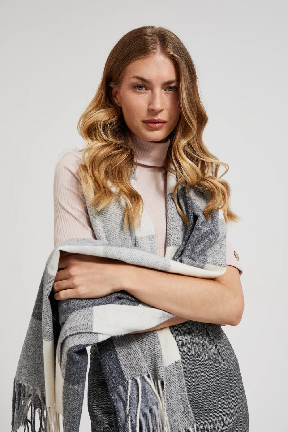 Marisse Women's Scarf Z-Sz-4500 Grey