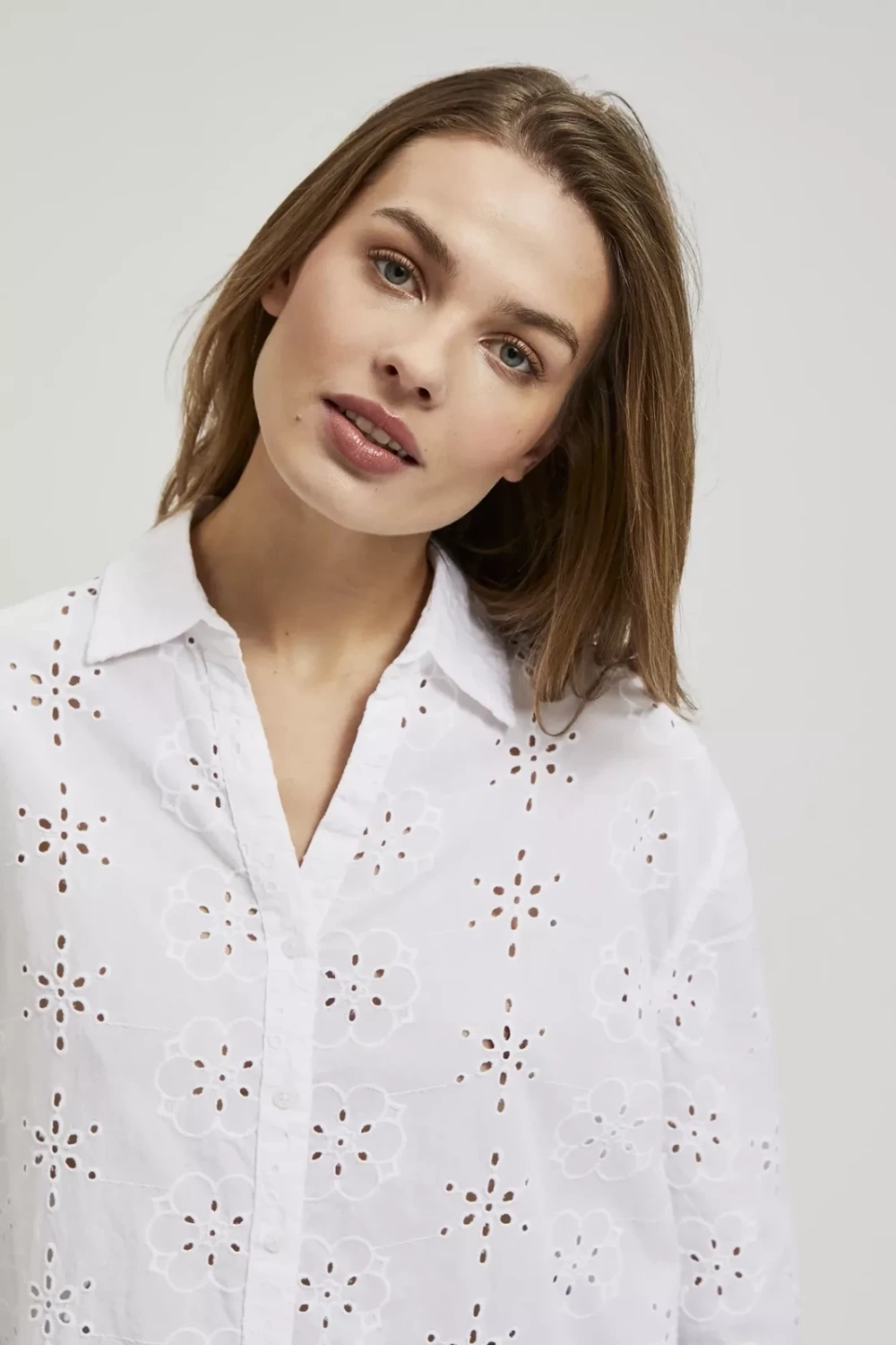Marisse Women&#039;s Shirt L-Ko-4339 White