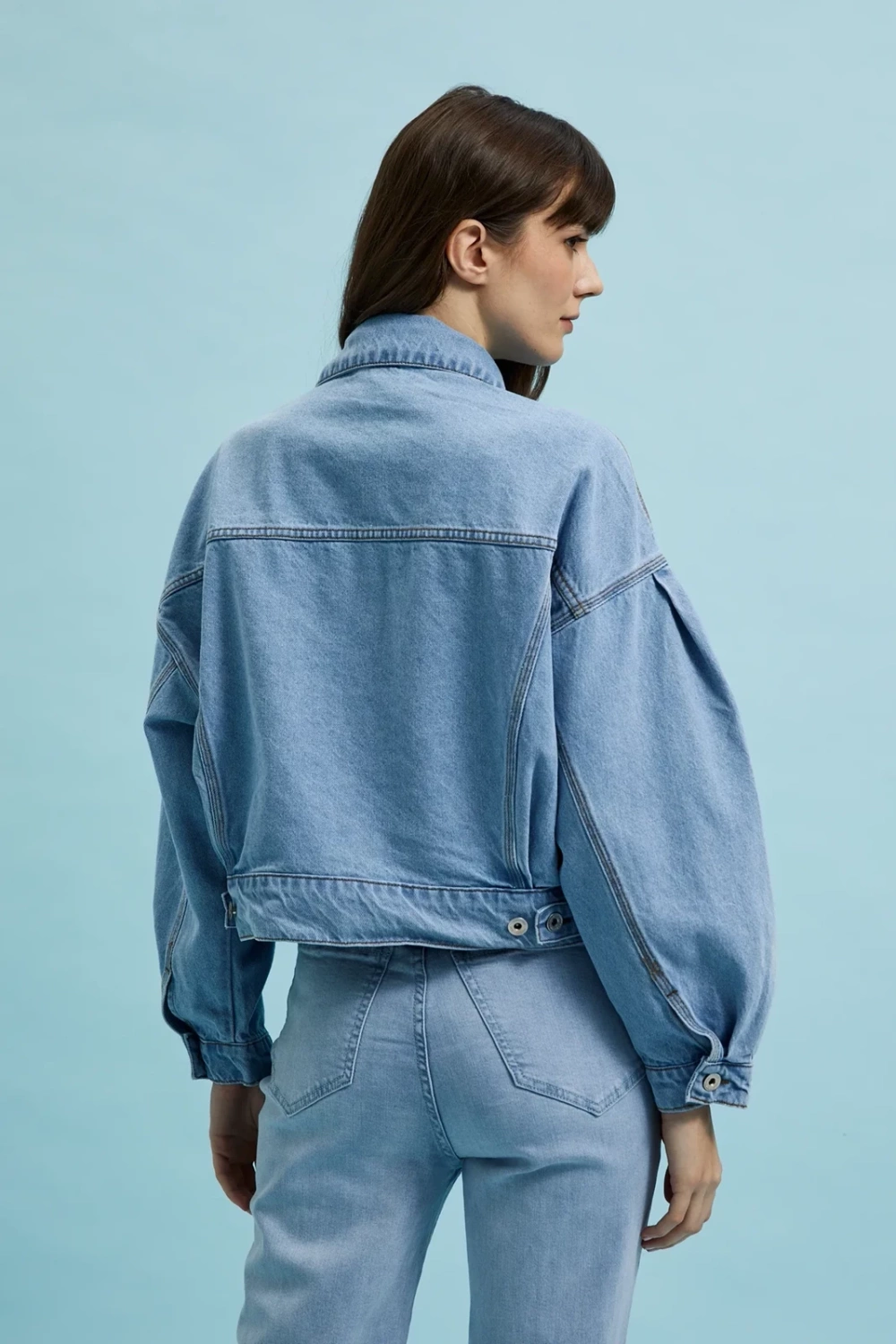 Marisse Women's Jacket L-Ku-4318 Blue