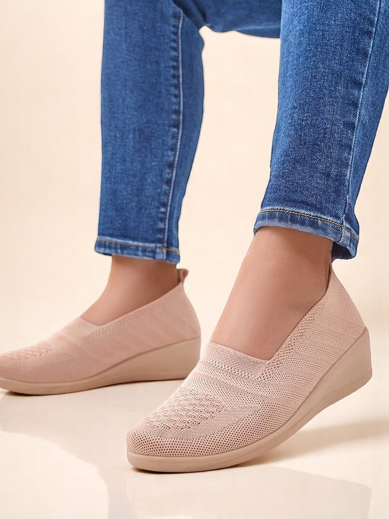 Resti Women's moccasins on a low wedge Epoles