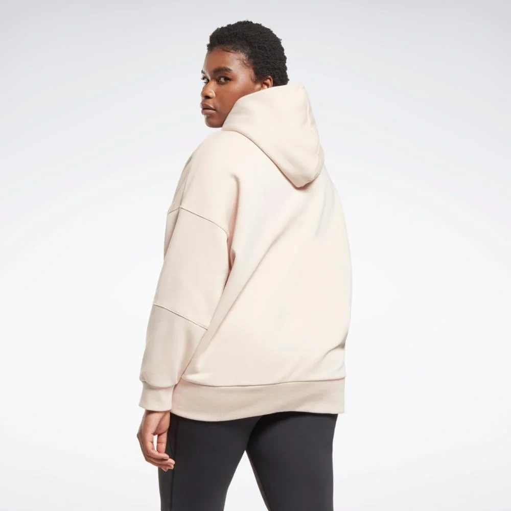 Mikina Reebok - Lux Hoodie Plus Size