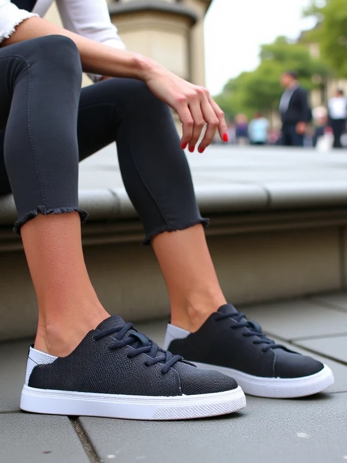 Resti Women's fabric sports shoes Esellaf