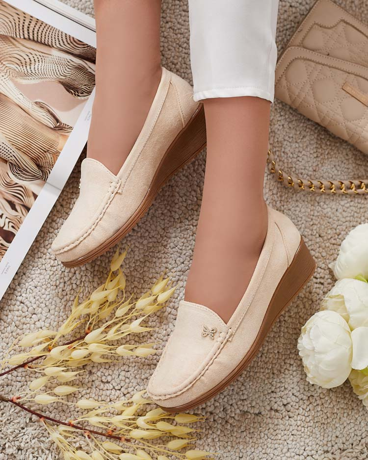 Resti Women's low-heeled moccasins Selalobe