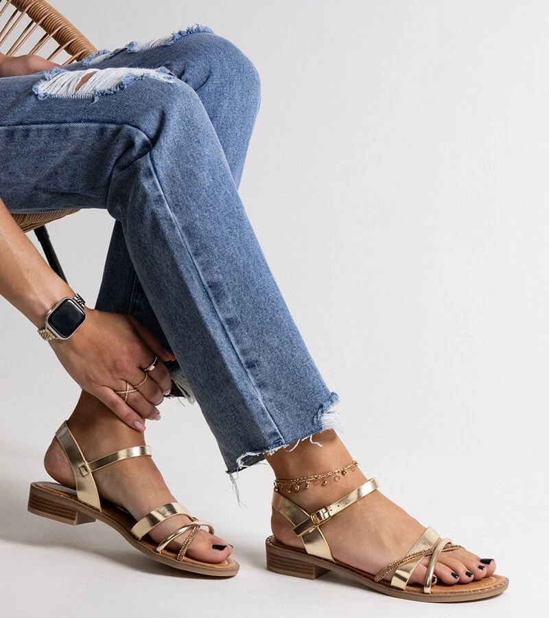 D/CEO Black sandals on a block heel Millo