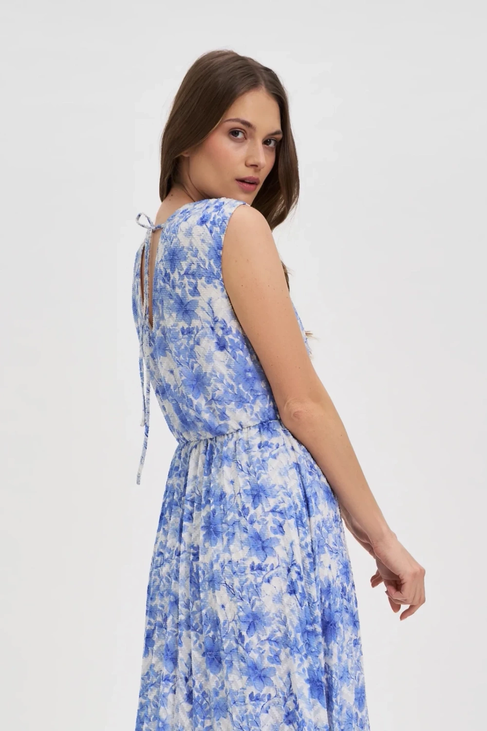 Marisse Women's Dress L-Su-4630 L.Blue