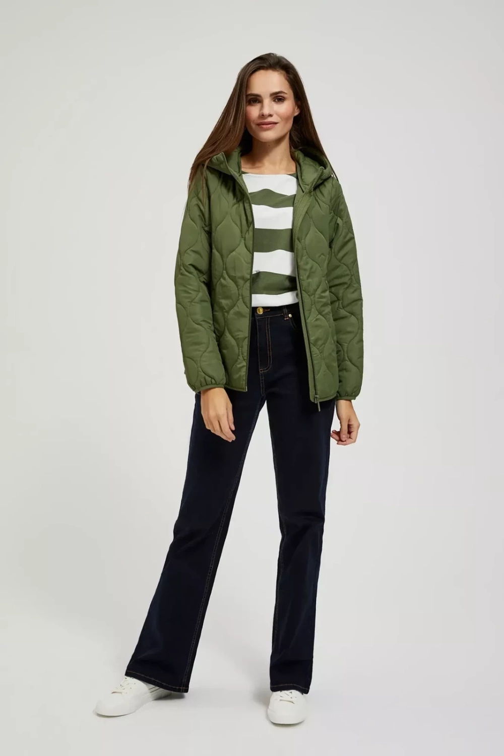 Marisse Women's Jacket L-Ku-4304 Khaki